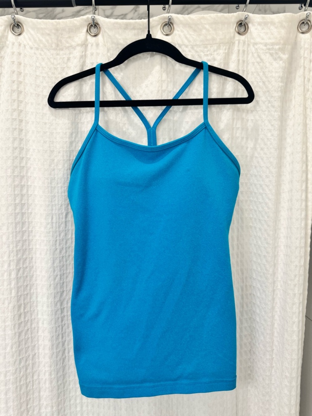 Lululemon Blue “Power Y” Women's Tank Top Size 6